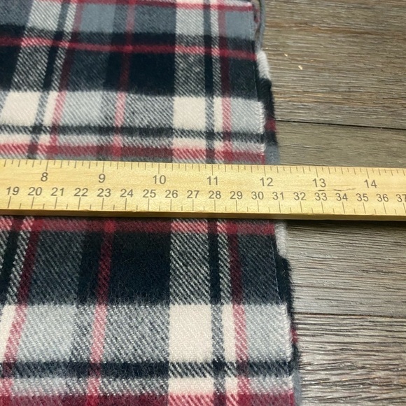 Mens Womens Winter Warm SCOTLAND Made 100 CASHMERE Scarf Scarves Plaid Wool Soft - Picture 3 of 4